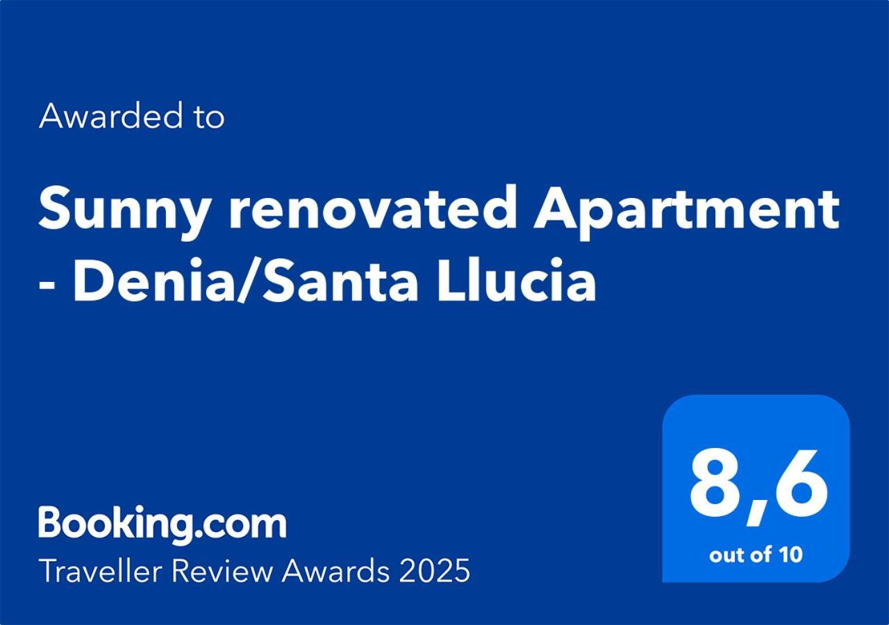 Sunny Renovated Apartment - Denia/Santa Llucia Eksteriør bilde